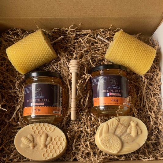 Coffret Ultime Miel, Bougies, Savons